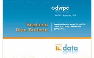 DVRPC Residential Building Permits, 2010-2016 DVRPC’s 28-County Extended Data Services Area